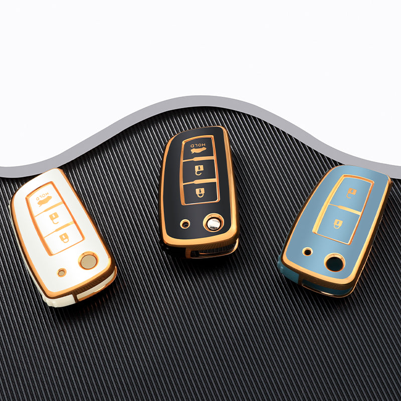 Funda para Nissan Qashqai, X-Trail, Juke, J11, Murano, Tiida, Altima, Maxima, Livina, Nismo (3 Botones)
