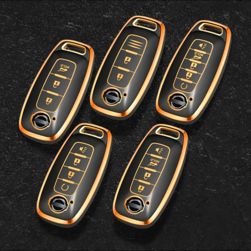 Funda para Nissan Versa, X-Trail T33, Serena, Rouge, Kicks, Pathfinder, Ariya, Rogue (5 botones)