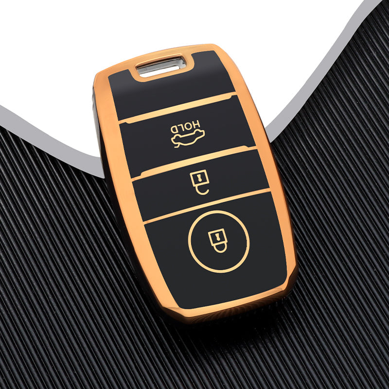 Funda para KIA Sportage, Cerato, Optima, K2, K3, K4, K5, RIO, Picanto, Soul, Sorento, Sedona (3 Botones)
