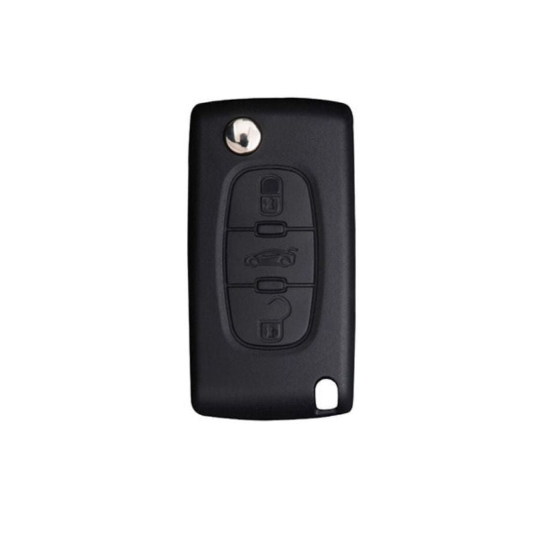 Funda para Peugeot 107, 207, 307, 308, 407, 607, 3008, 5008 (3 Botones)