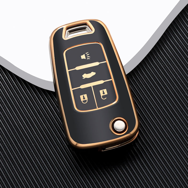 Funda para Chevrolet Cruze, Aveo, Trax, Sail, Malibu y Captiva (4 botones)
