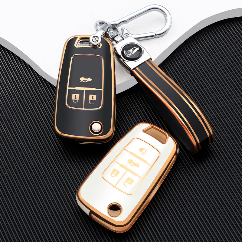 Funda para Chevrolet Cruze, Aveo, Trax, Sail, Malibu y Captiva (3 Botones)