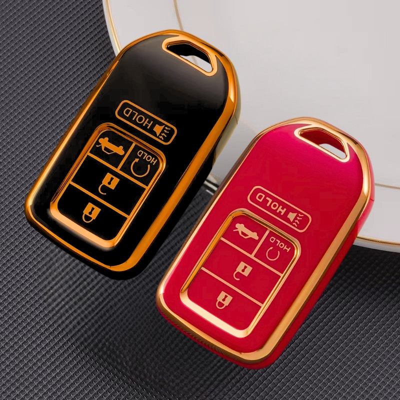 Funda para Honda CR-V, Fit, Civic, Accord, HR-V, City, Odyssey, XR-V (5 botones)