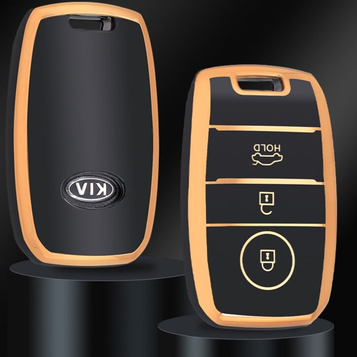 Funda para KIA Sportage, Cerato, Optima, K2, K3, K4, K5, RIO, Picanto, Soul, Sorento, Sedona (3 Botones)