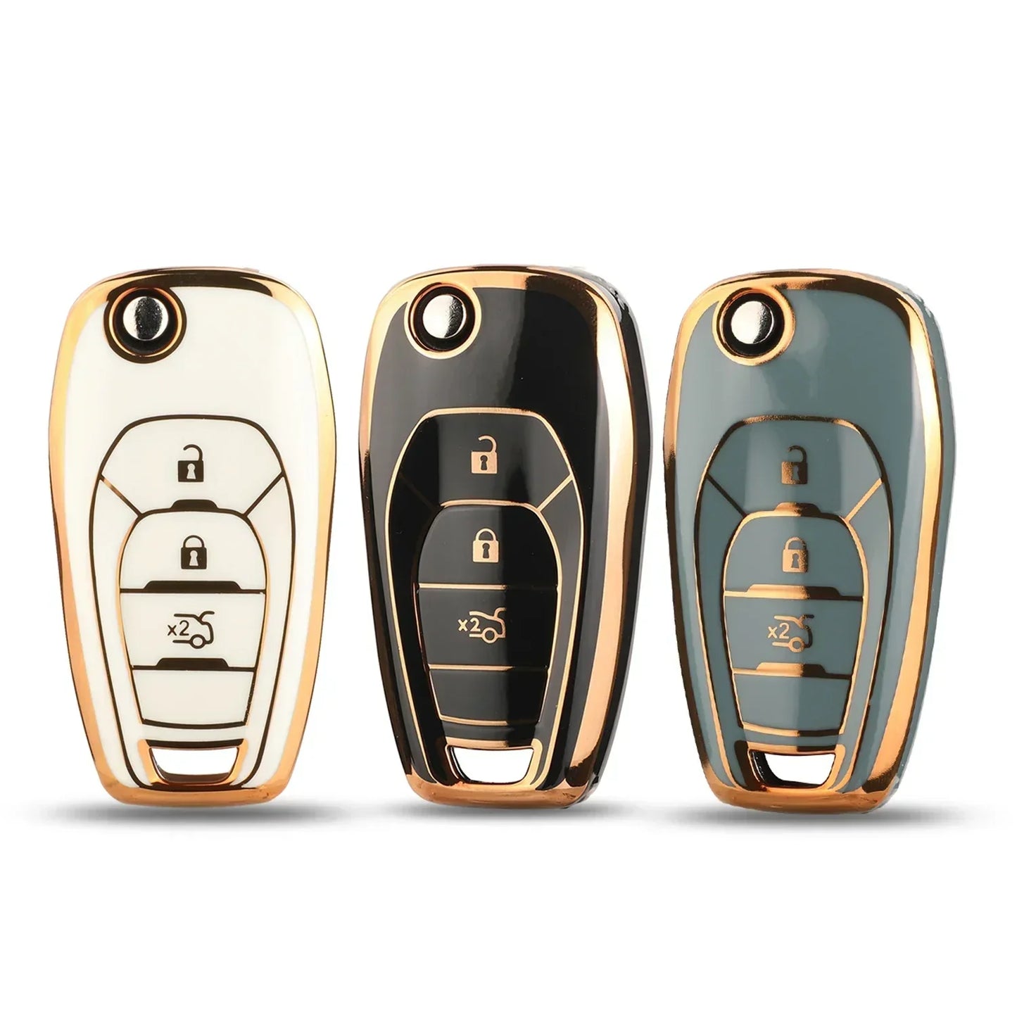 Funda para Chevrolet Cruze Avo Auto Smart Replace Flip Key 3 Botones