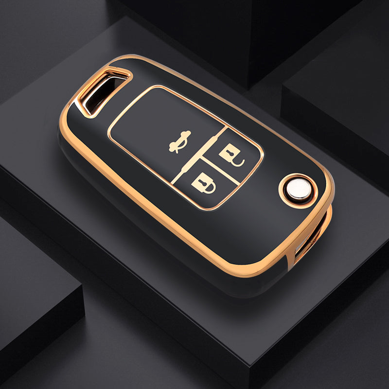 Funda para  Chevrolet Cruze, Aveo, Trax, Sail, Malibu y Captiva (3 Botones)