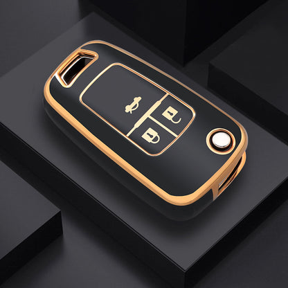 Funda para  Chevrolet Cruze, Aveo, Trax, Sail, Malibu y Captiva (3 Botones)