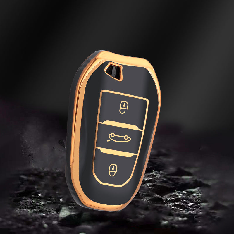 Funda para Peugeot 208, 308, 408, 508, 2008, 3008, 4008, 5008 (botón de maletero)