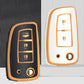 Funda para Nissan Qashqai, X-Trail, Juke, J11, Murano, Tiida, Altima, Maxima, Livina, Nismo (3 Botones)