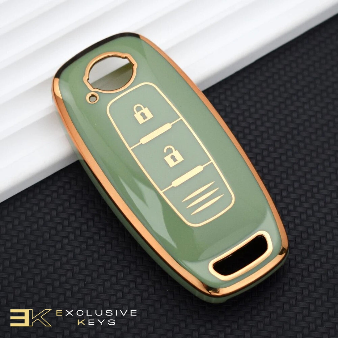 Funda para Nissan (2023-2024) X-trail, T33, Qashqai, J12, Teana, Altima, Ariya, Murano (botón de bloqueo)