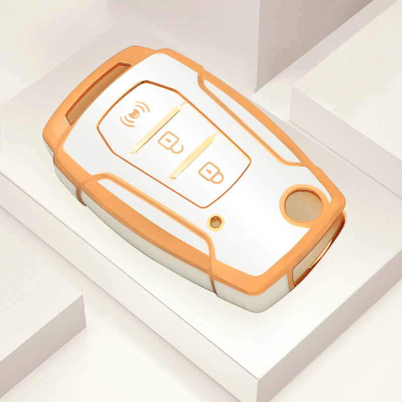 Funda para SsangYong Tivoli, Kyron, Sanka, Actyon, Korando, Rexton (Keyless Button)