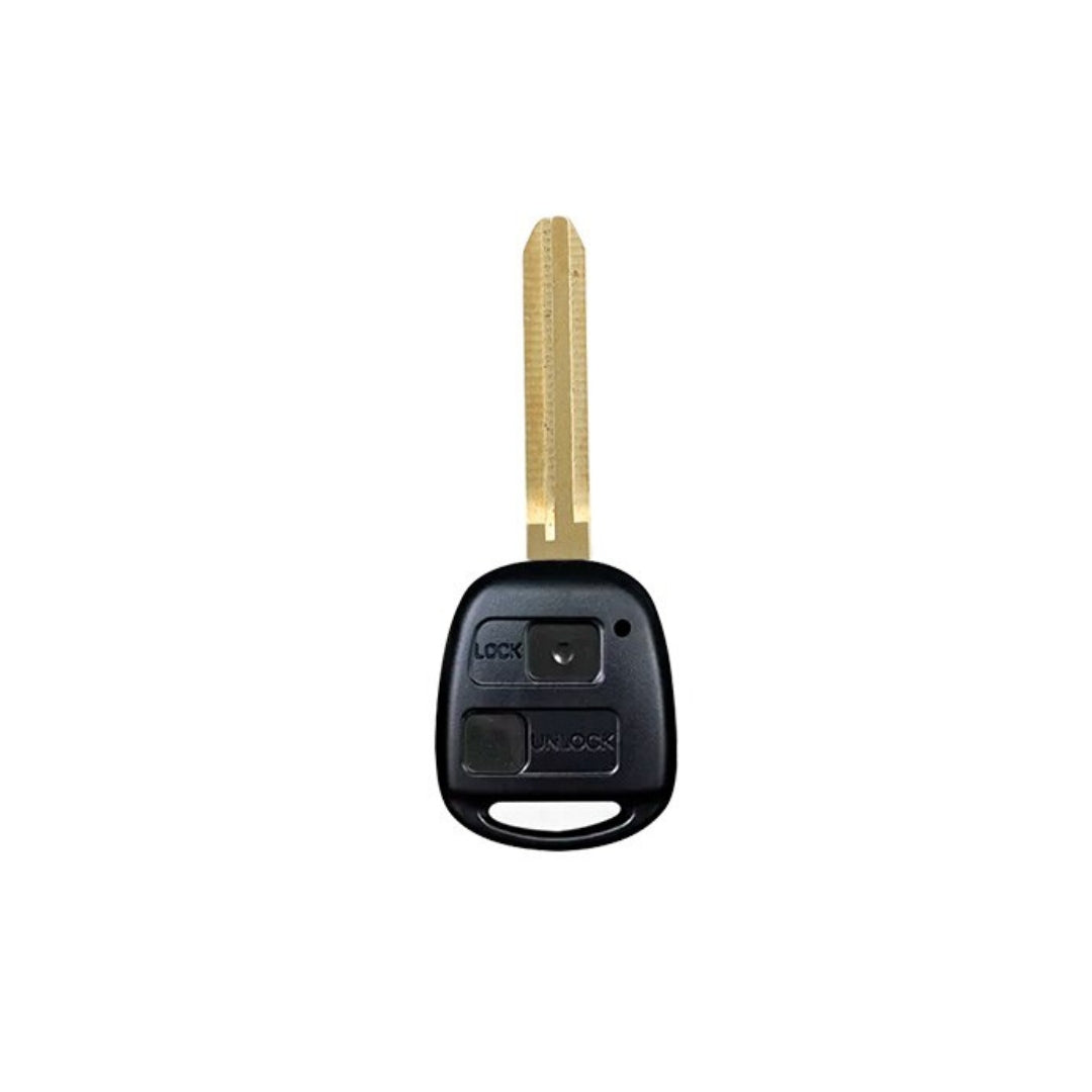 Funda para Toyota Land Cruiser, YARIS, CAMRY, RAV4, Corolla, Prado, Tarago, Avensis (2 buttons)
