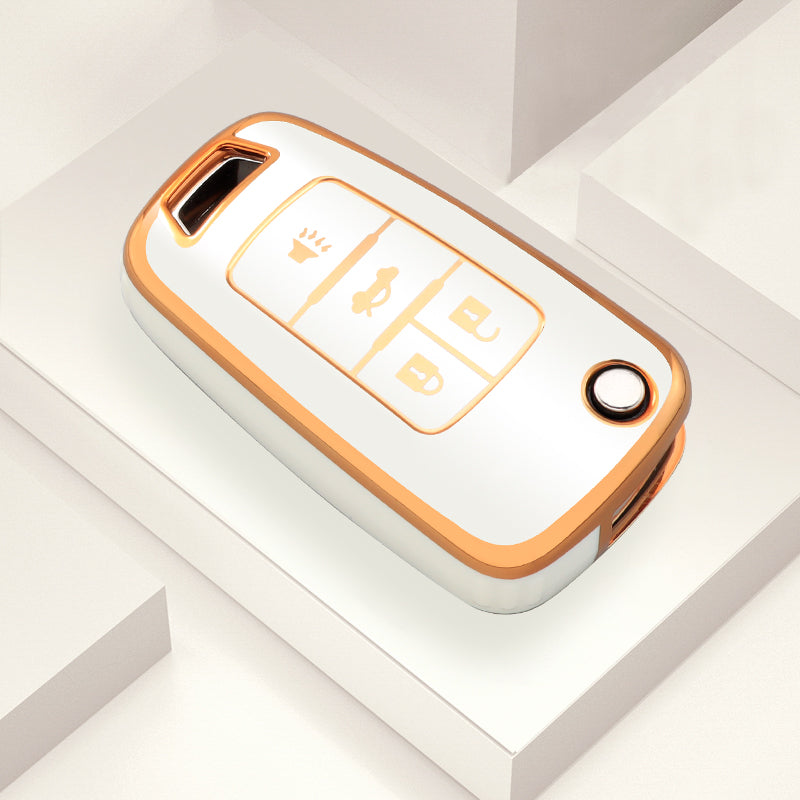 Funda para Chevrolet Cruze, Aveo, Trax, Sail, Malibu y Captiva (4 botones)