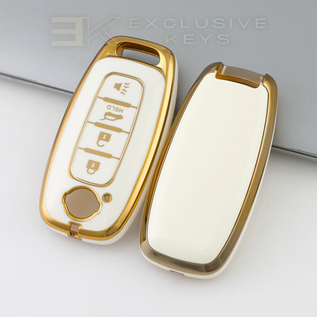 Funda para llave inteligente Nissan – 4 botones (Apertura de maletero – HOLD)