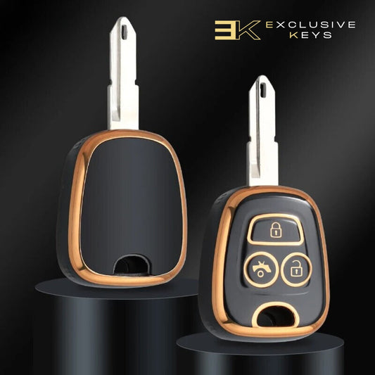 Funda para Peugeot 106, 107, 206, 207, 306, 307, 406, 407 (3 Botones)