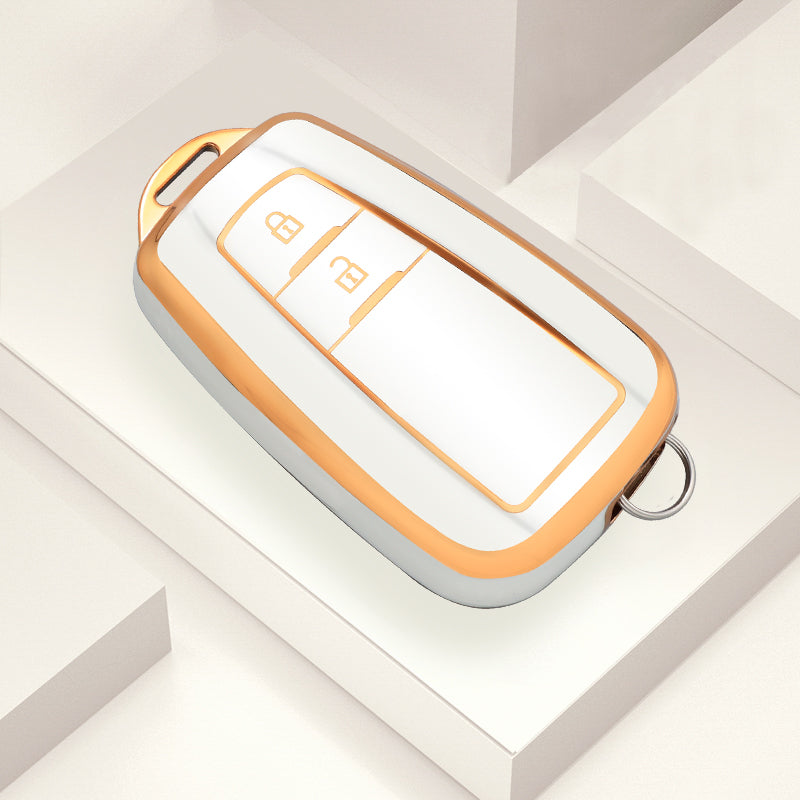 Funda ParaToyota Corolla, Prius, Camry, CHR, C-HR, RAV4, Altis, Land Cruiser, Prado (2 Botones)