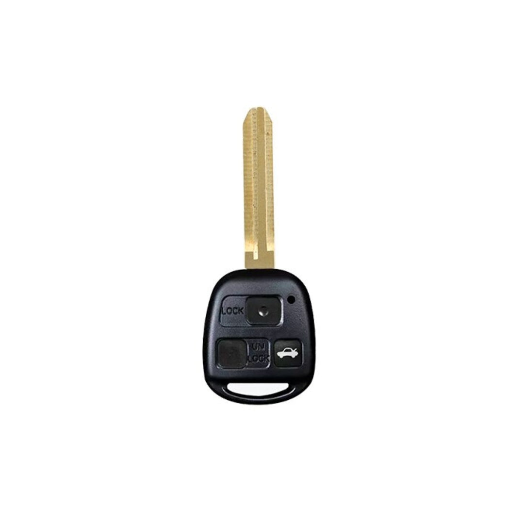 Funda para Toyota Land Cruiser, YARIS, CAMRY, RAV4, Corolla, Prado, Tarago, Avensis FJ (3 botones)