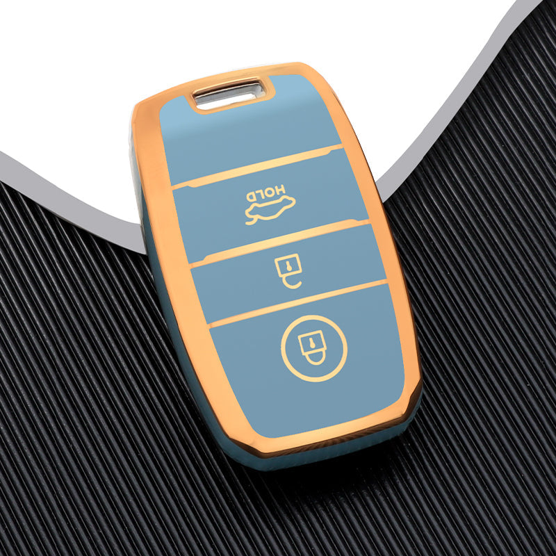 Funda para KIA Sportage, Cerato, Optima, K2, K3, K4, K5, RIO, Picanto, Soul, Sorento, Sedona (3 Botones)