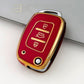 Funda para llave Hyundai – 3 botones (Maletero HOLD – Botón central)