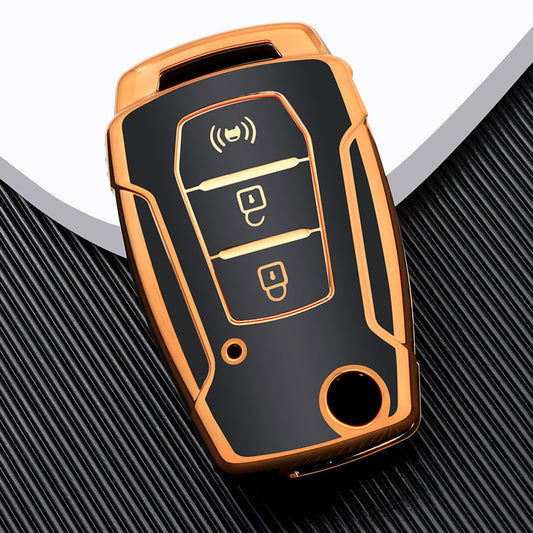 Funda para SsangYong Tivoli, Kyron, Sanka, Actyon, Korando, Rexton (Keyless Button)