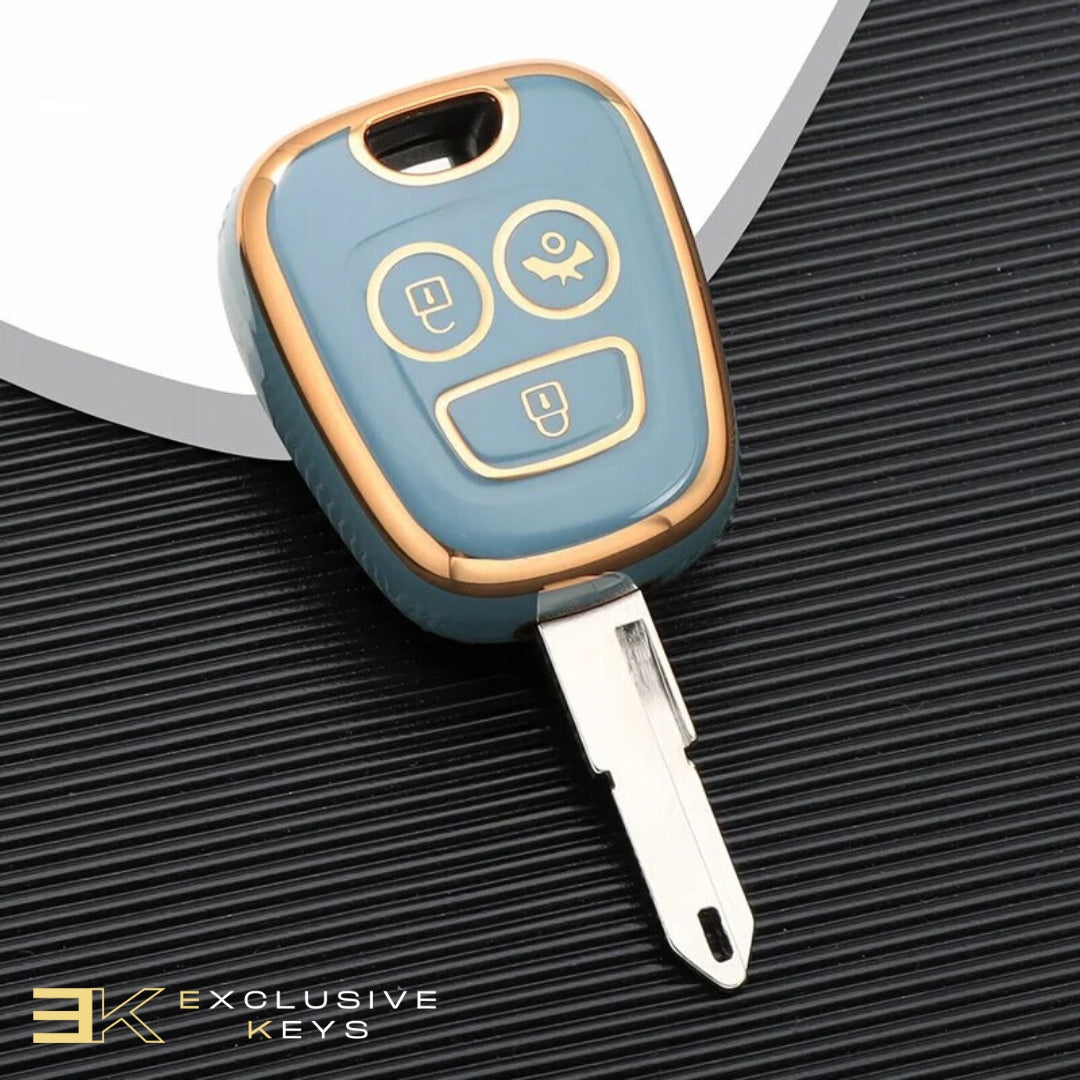 Funda para Peugeot 106, 107, 206, 207, 306, 307, 406, 407 (3 Botones)