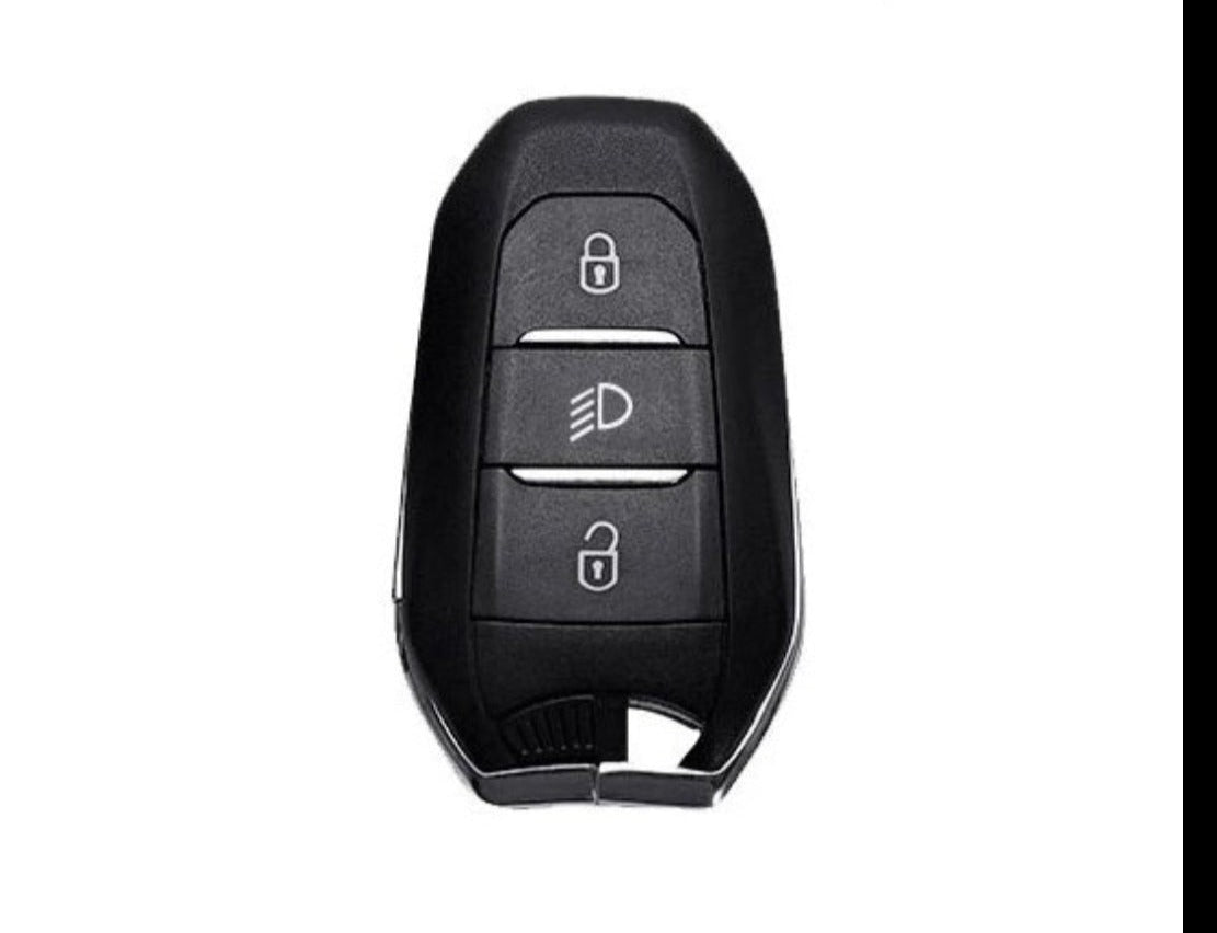 Funda para Peugeot 208, 308, 408, 508, 2008, 3008, 4008, 5008 (botón de luces)