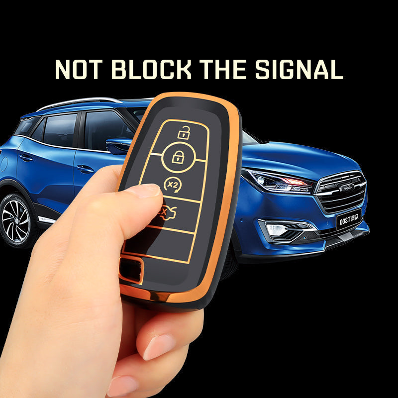 Funda para Ford Edge, Fusion, Mustang, Explorer, F150, F250, F350, Ecosport (4 Botones)