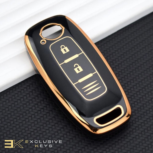 Funda para Nissan (2023-2024) X-trail, T33, Qashqai, J12, Teana, Altima, Ariya, Murano (botón de bloqueo)