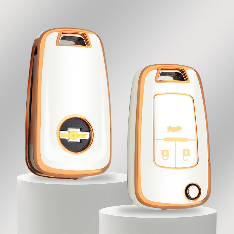 Funda para  Chevrolet Cruze, Aveo, Trax, Sail, Malibu y Captiva (3 Botones)