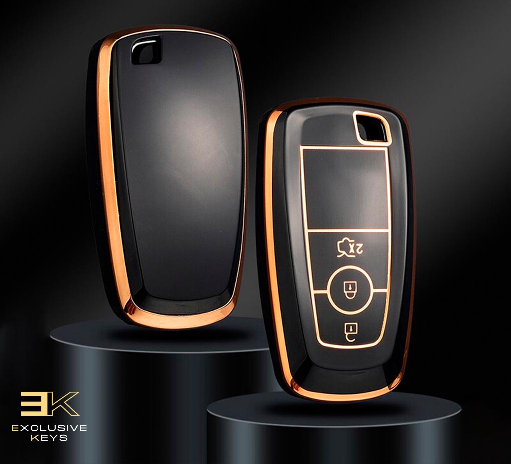 Funda para Ford Edge, Fusion, Mustang, Explorer, F150, F250, F350, Ecosport (3 Botones)