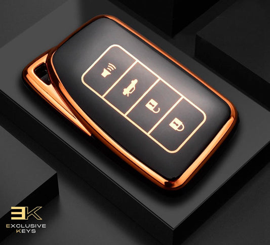 Funda para Lexus NX, GS, RX, IS, ES, GX, LX, RC, 200, 250, 350, LS, 450H, 300H (4 botones)