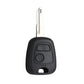 Funda para Peugeot 106, 107, 206, 207, 306, 307, 406, 407 (2 botones)