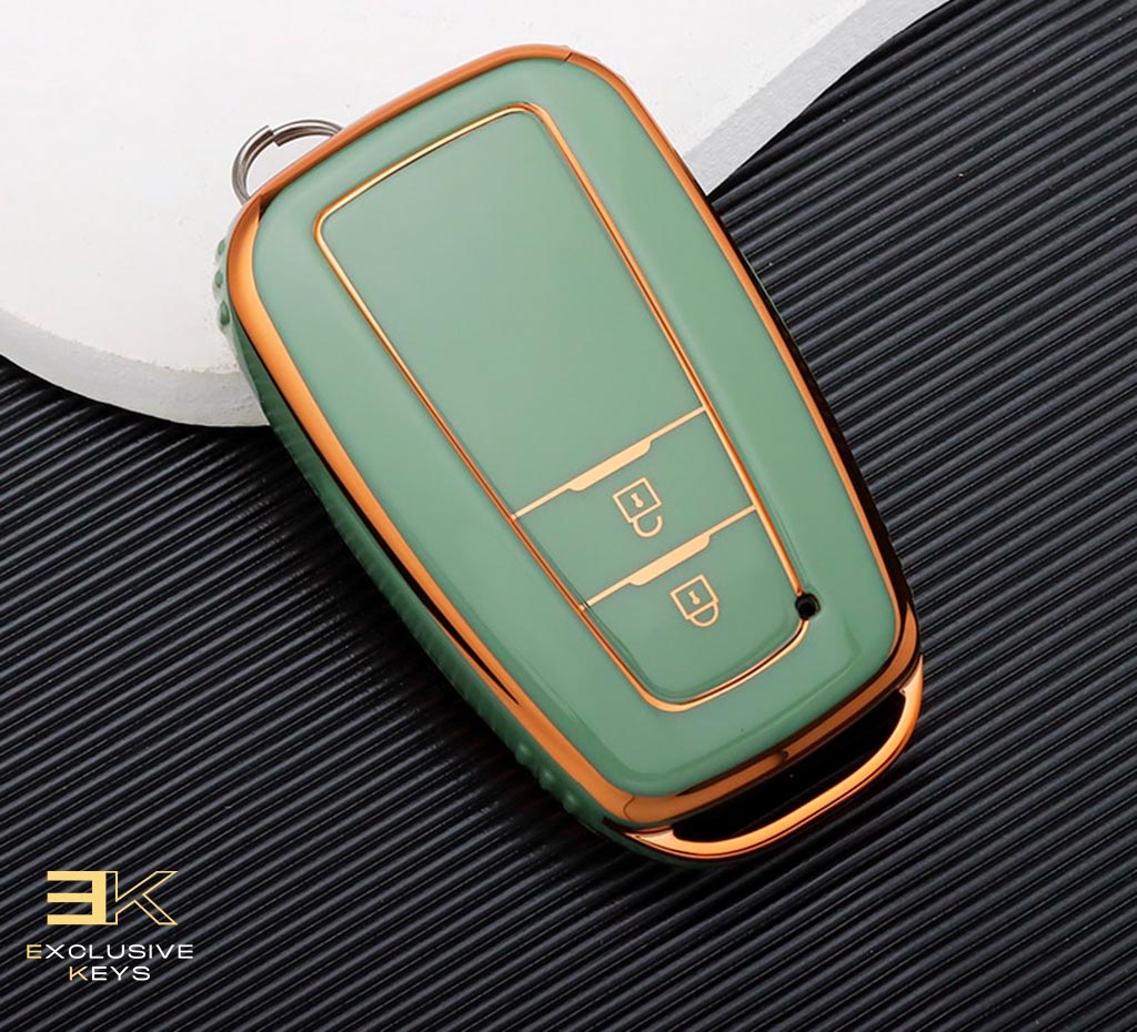 Funda ParaToyota Corolla, Prius, Camry, CHR, C-HR, RAV4, Altis, Land Cruiser, Prado (2 Botones)