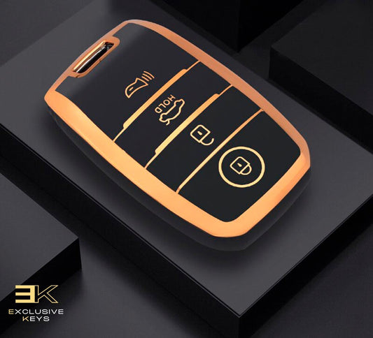 Funda para KIA Sportage, Cerato, Optima, K2, K3, K4, K5, RIO, Picanto, Soul, Sorento, Sedona (4 Botones)