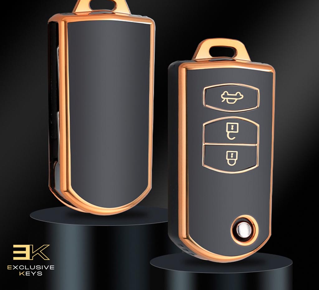 Funda para Mazda 3, 5, 6, Serie M6, RX8 y MX5 (3 Botones)