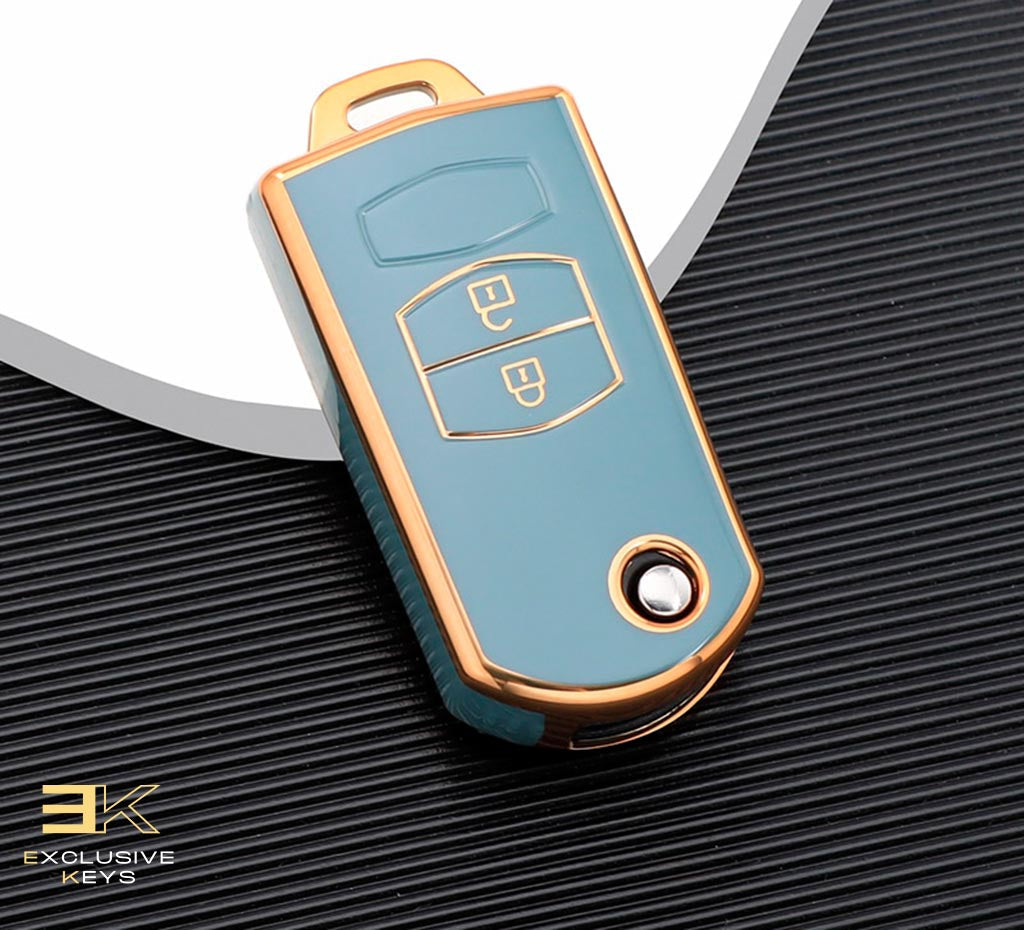 Funda para Mazda 3, 5, 6, Serie M6, RX8 y MX5 (2 Botones)