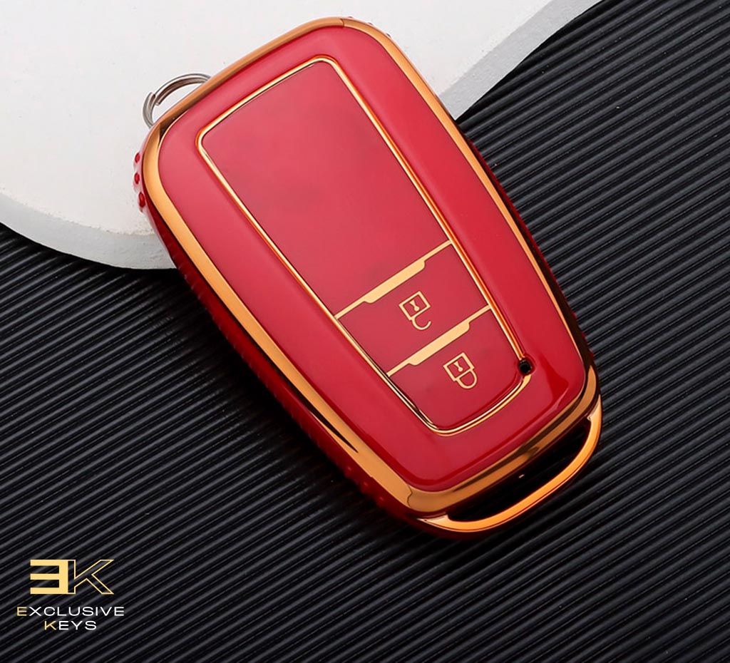 Funda ParaToyota Corolla, Prius, Camry, CHR, C-HR, RAV4, Altis, Land Cruiser, Prado (2 Botones)