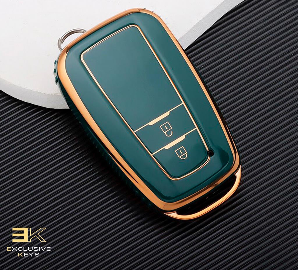 Funda ParaToyota Corolla, Prius, Camry, CHR, C-HR, RAV4, Altis, Land Cruiser, Prado (2 Botones)