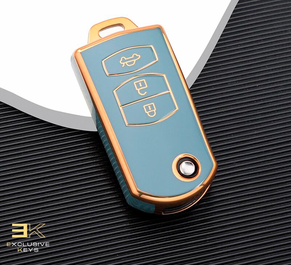 Funda para Mazda 3, 5, 6, Serie M6, RX8 y MX5 (3 Botones)