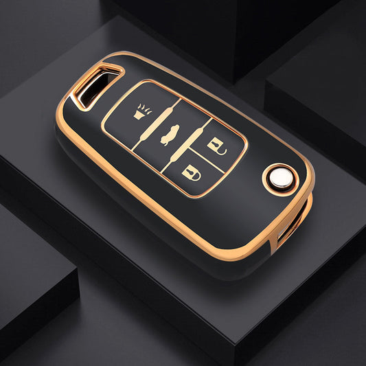 Funda para Chevrolet Cruze, Aveo, Trax, Sail, Malibu y Captiva (4 botones)